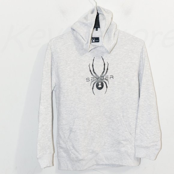 Spyder boys youth hoodie Gray - Picture 2 of 6